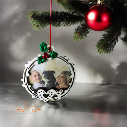 Bola Árbol de Navidad con foto Personalizada